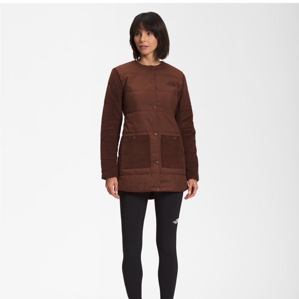 The North Face Women's Harway Collarless Midi Jacket (Gently used)